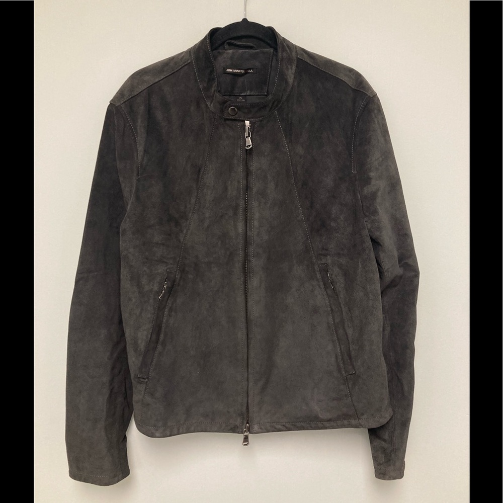 John Varvatos James Bond suede Jacket. Size XL - Picture 3 of 7